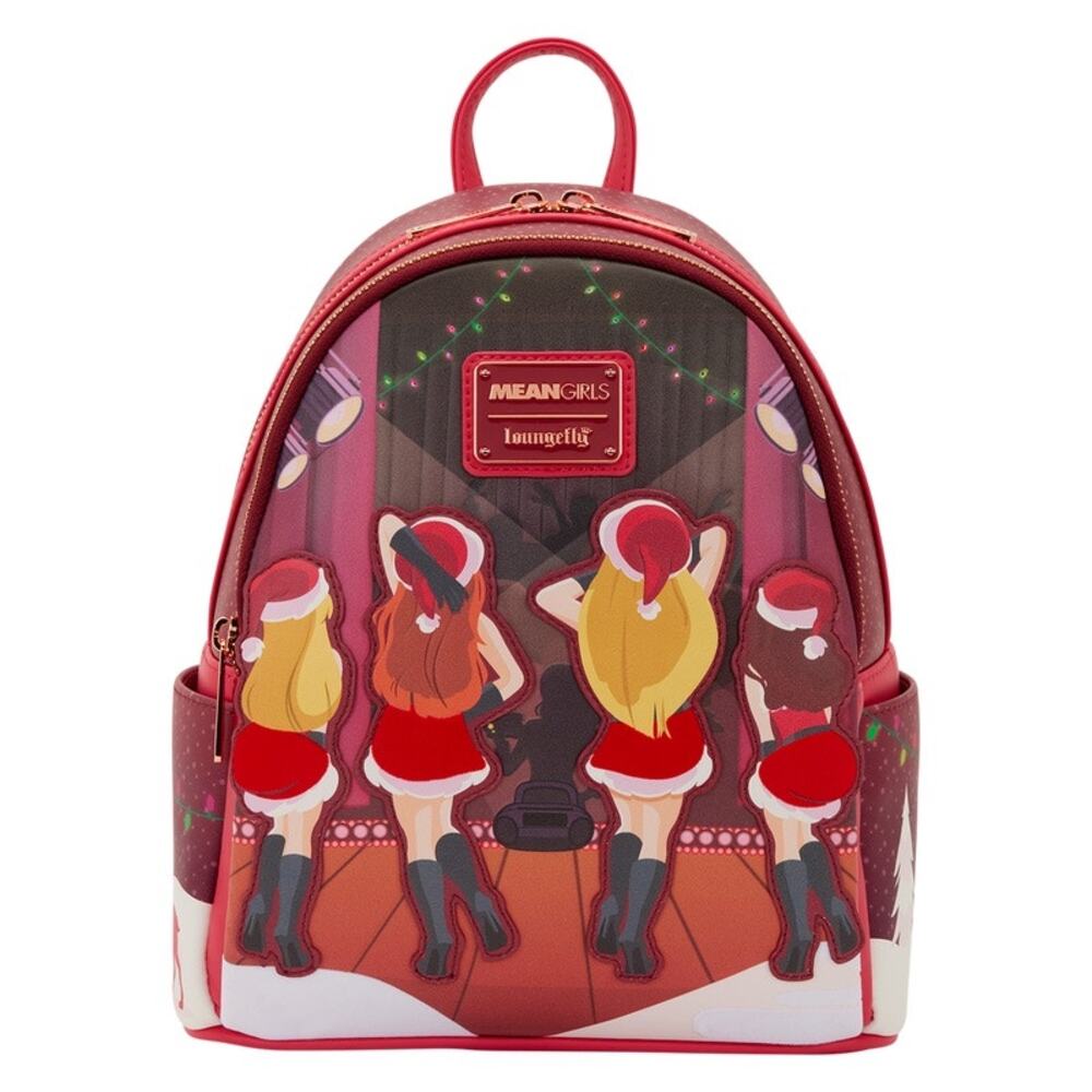 Loungefly Mean Girls Winter Talent Show Light Up Mini Backpack NWT